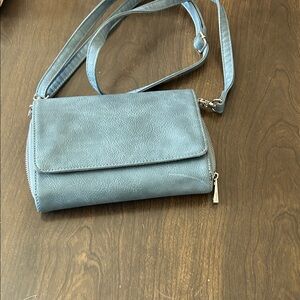 Thirty-One Light Blue Crossbody Bag